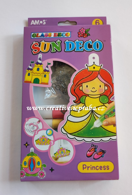 slup.barva AMOS sada 6x10,5ml +6x pl.sklíčka 6598